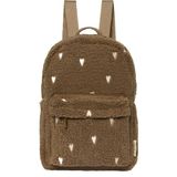 Studio Noos Rugtassen Teddy Hearts Midi Backpack Bruin