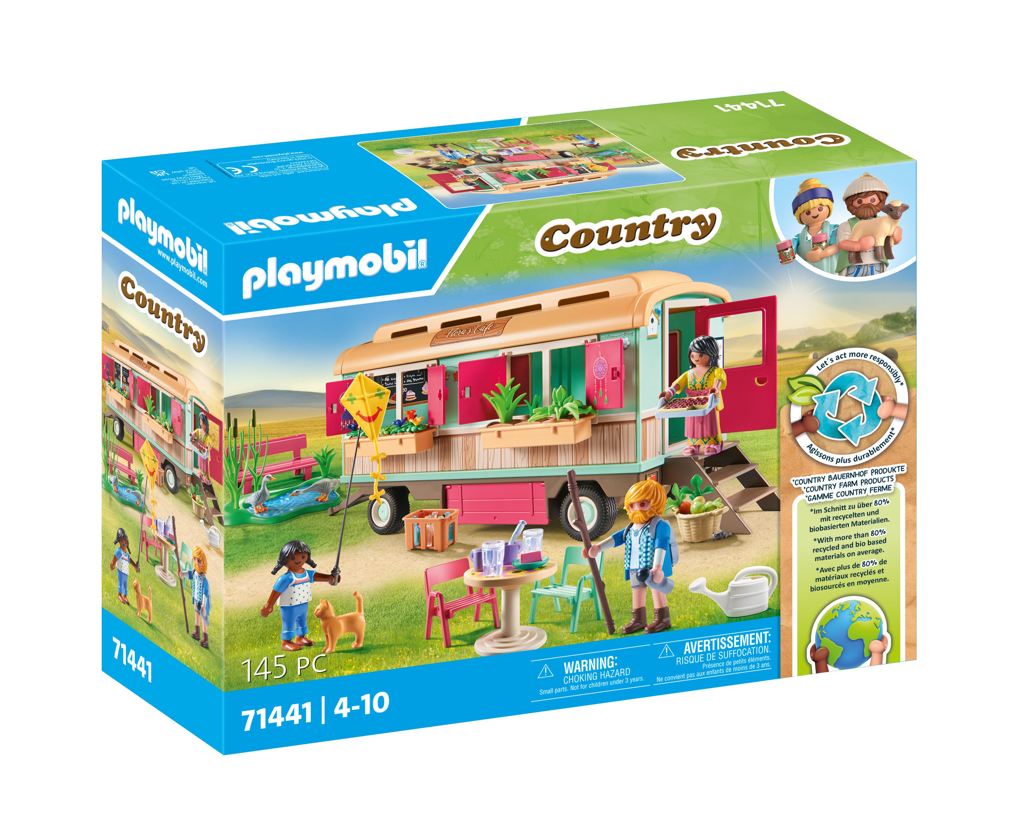 PLAYMOBIL Country Gezellig woonwagencafé - 71441