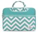 e-Vitta Chevron 39,6 cm (15.6") Opbergmap/sleeve Groen, Wit
