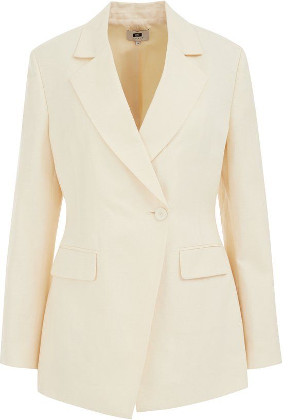 WE Fashion THE ELEGANT BLAZER Ecru 38