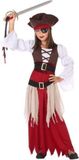 Atosa Piraten verkleedset / carnaval kostuum voor meisjes - 128
