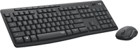 Logitech MK295 Silent Wireless Combo - QWERTY US International - Grafiet