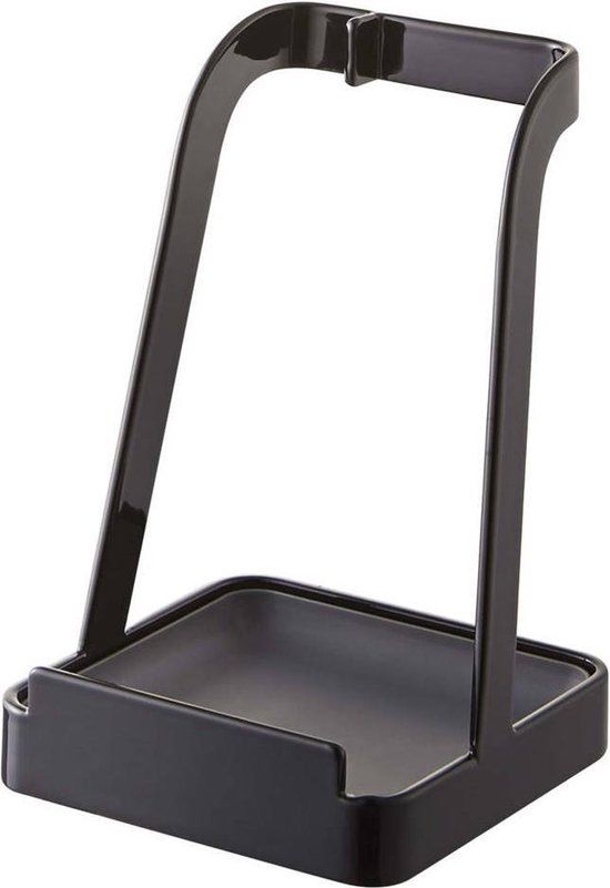 Yamazaki Lepelhouder Tower Zwart - Zwart - Staal