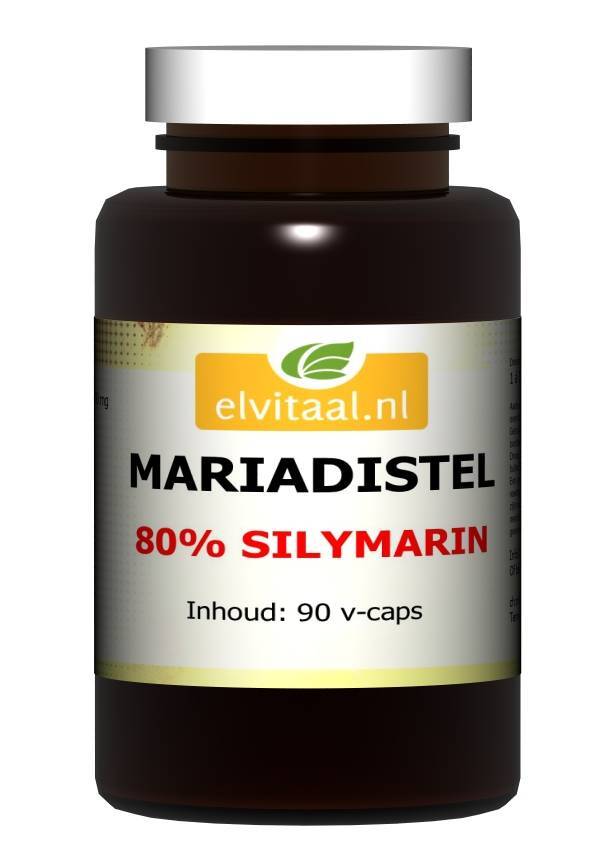 Elvitaal Mariadistel Capsules 90st