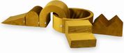 Mimii Foam jeu avec piscine à balles ronde + 5 éléments