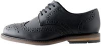 Next Jongens Leren Brogues met Veters Zwart