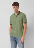 s.Oliver Polo-Shirt Olijfgroen Maat M