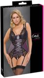 Cottelli Curves Basque 85D/L Lila/Zwart