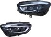 HELLA Kit phares principaux gauche et droit 12 V LED Matrix pour MB CLASSE B