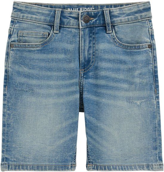 WE Fashion Jongens regular fit denim short