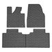 CIKCAR Rubber matten compatibel met Leapmotor C10 2024- (3-delig)