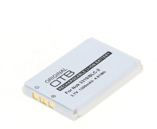 Out of the Box Batterij voor Nokia 3310 / 3330 / 3410 / 3510 / 3510i / 6650 / 68000 BLC-2 1300mAh 3.7V Li-Ion