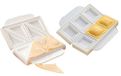 JOSKO Produkte PANSOTTI & Ravioli deegtassenset, kunststof, wit, 16,5 x 14 x 4 cm, 2 stuks