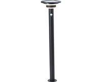 Brilliant Garvina Buiten Sokkellamp Hoogte 85 cm LED 3W Solar 430 lm 3000K IP44 Zwart
