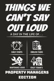 Things We Can’t Say Out Loud Notebook