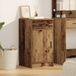 vidaXL Dressoir Oudhout 40 x 40,5 x 75 cm Bewerkt hout