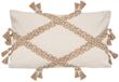 Atmosphera Carmen Kussen Beige, Wit