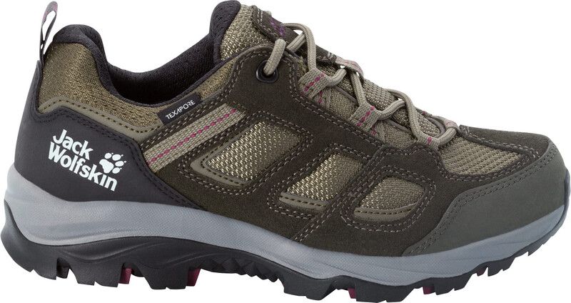 Jack Wolfskin Vojo 3 Texapore - Dames Wandelschoenen - Olijf - Maat 40.5