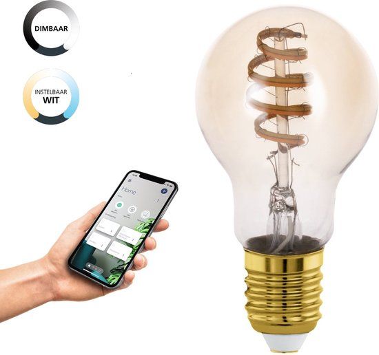 EGLO Connect.z Smart LED Lamp - E27 - 5W - Dimmable - Zigbee