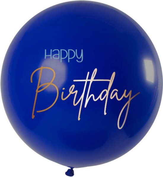 Folat Ballon Elegant True Blue XL - 80cm