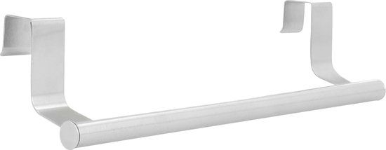 QUVIO Theedoekhouder RVS / Handdoekhouder / Handdoekrek / Theedoek stang / Lengte 36.2cm - Staal
