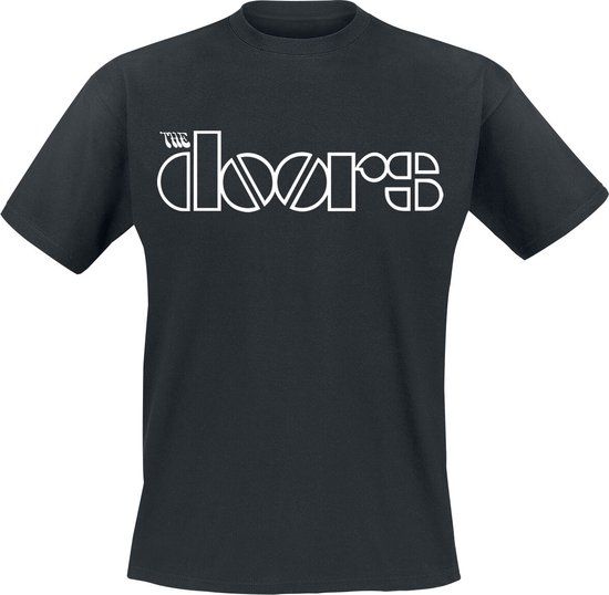 The Doors Logo Heren T-shirt - zwart - 3XL