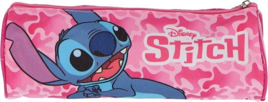 Lilo&Stitch Etui Multi Colour Stof Rechthoek Cartoon Kinderen