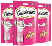 Catisfactions Kattensnack Rund - 3 x 60 gr - Voordeelverpakking