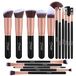 BESTOPE PRO Make-upkwastenset, professioneel, met gezichtskwast, oogschaduwkwast, oogschaduwkwast, oogkwast, synthetische haar, cosmetica, kwastenset, oogschaduw, eyeliner, gezichtspoeder, 16 stuks