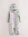 Next - Meisjes - Waterdicht regenpak met print - Blauw