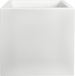 Elho Vivo Next Square 40 Planter - Indoor/Outdoor - White - Recycled Plastic