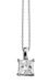 Orphelia ZK-2669 - Ketting met hanger - Zilver 925 - 45 cm - Zirkonia