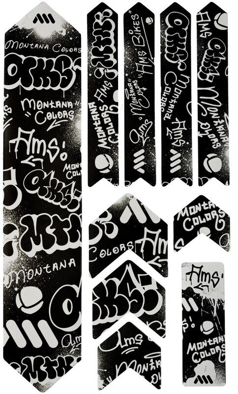 All Mountain Style Extra Frame Protection Kit - montana colors/black - 10 Pieces