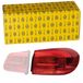 HELLA 2SD 010 738-091 Achterlicht - Gloeilamp - Rood / Geel - Buitenste deel/Bovenste deel ECE/CCC - voor linksrijdend verkeer/voor rechtsrijdend verkeer - links
