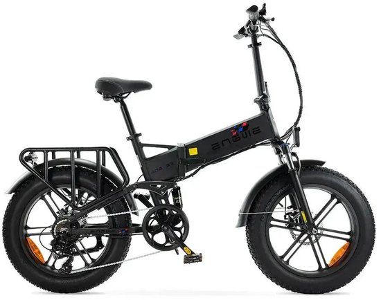 ENGWE Engine X Elektrische Vouwfiets Zwart 250W 20 inch