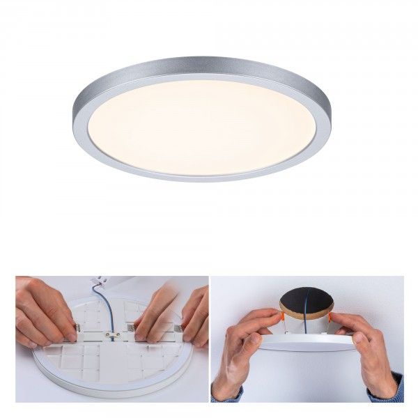 Paulmann Areo VariFit LED Inbouwspot Rond 175mm 13W 3000K Chroom Mat