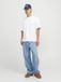 JACK&JONES Heren Jeans JJIRON JJORIGINAL AM 192 NOOS Loose Fit Katoen Blue Denim High Waist