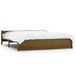 VidaXL Massief houten bedframe, honingbruin, 200x200 cm