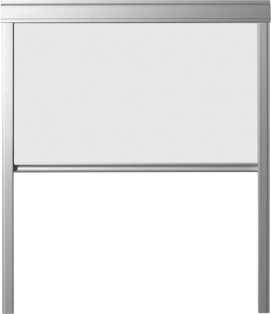 Timlux Verduisterend rolgordijn VELUX GGL GGU C04 - Wit - Polyester