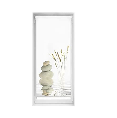 Blindecor Easy verduisteringsrolgordijn - 60x150cm - Zonder boren - Digitale druk - Thermo