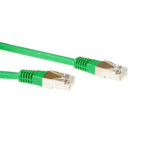 ACT IB7702 F/UTP CAT5E Patchkabel Groen - 2 meter