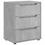VidaXL Ladenkast Betonkleur 400x730 mm