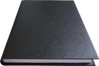 QBasic Schrift met harde kaft A5 400blz lijn zwart