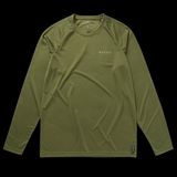 Mystic Tactic L/S Loosefit Quickdry - Olive Green - L - Homme