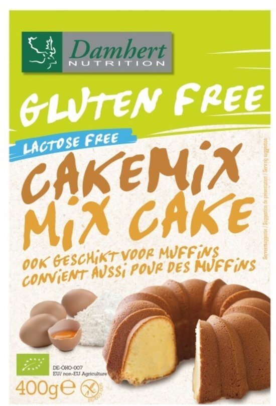 Damhert Cakemix Glutenvrij