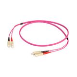 EFB Elektronik O0318FT.3 InfiniBand en Glasvezelkabel 3 m SC I-V(ZN) HH Violet