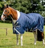 Horseware Amigo 1200D Regendeken 0gr Donkerblauw-grijs - 160/213