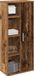 Maison Exclusive - Armoire de salle de bain à roulettes, aspect bois antique, 39x22x90 cm
