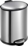 EKO Elipse Step Bin - 12 liter - Mat RVS