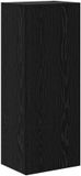 vidaXL TV-wandmeubel eiken zwart 40,5 x 30 x 102 cm bewerkt hout